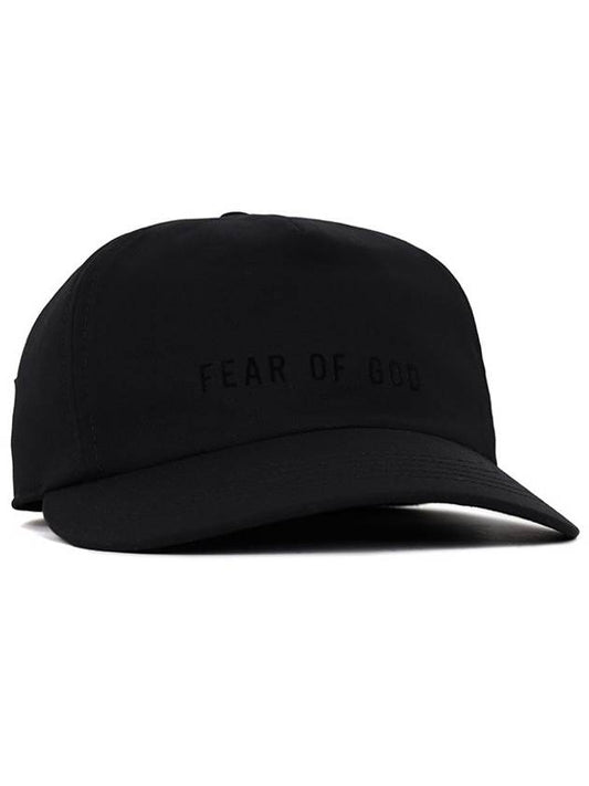 Black Logo Baseball Cap FGE70089CTN 019 - FEAR OF GOD - BALAAN 1