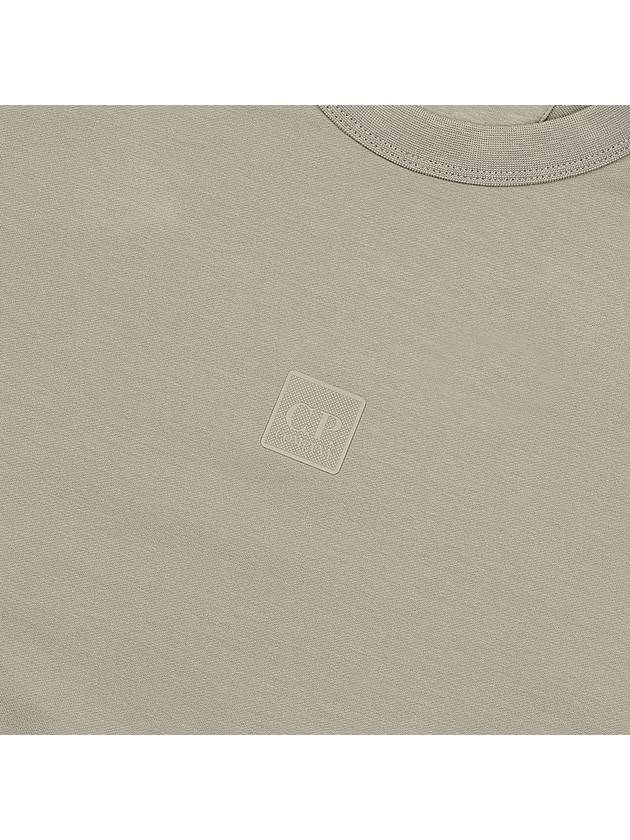 Logo Patch Sweatshirt Gray - CP COMPANY - BALAAN 7