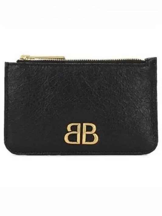 Monaco Long Coin Card Wallet Black - BALENCIAGA - BALAAN 2