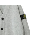 Adult Women s Waffen Cardigan Gray - STONE ISLAND - BALAAN 5