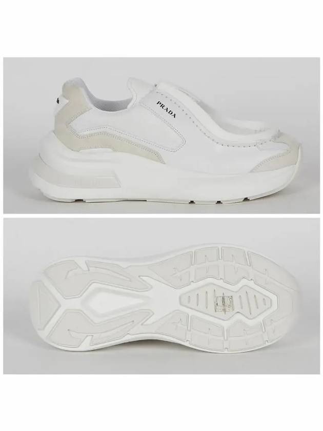 System Panel Low-Top Sneakers White - PRADA - BALAAN 4