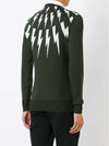 Thunder Merino Wool Knit Top Khaki - NEIL BARRETT - BALAAN.