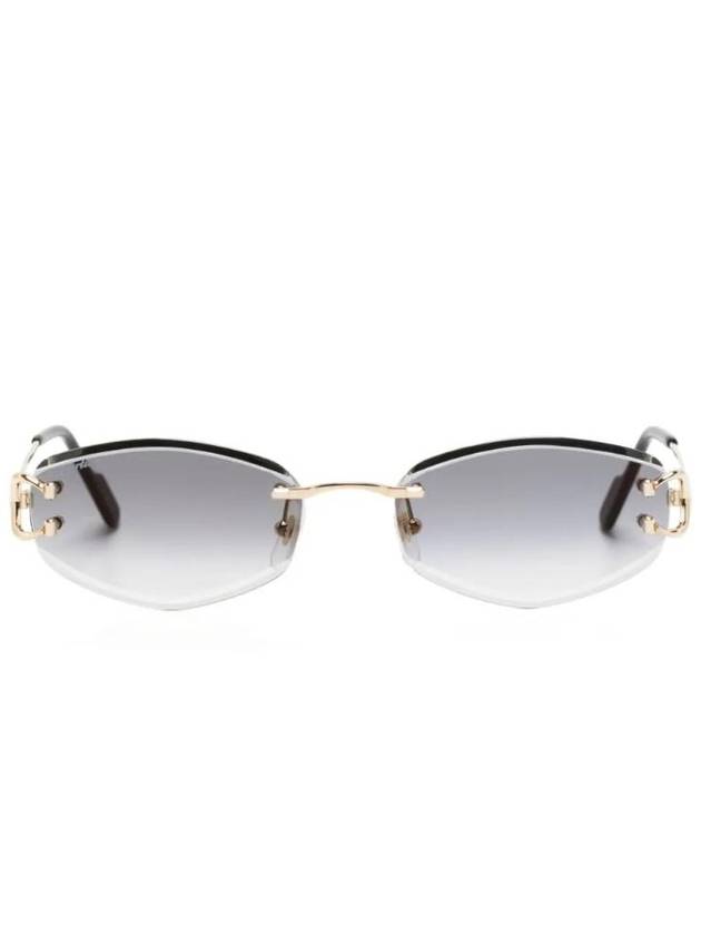 Eyewear Oval Frame Sunglasses CT0467S - CARTIER - BALAAN 1