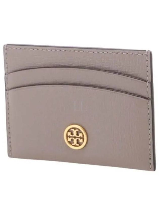 Robinson Card Wallet Grey - TORY BURCH - BALAAN 2