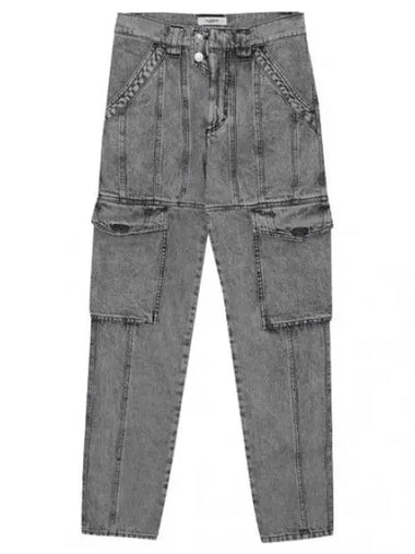 Bayoneo patch pocket jeans - ISABEL MARANT - BALAAN 1