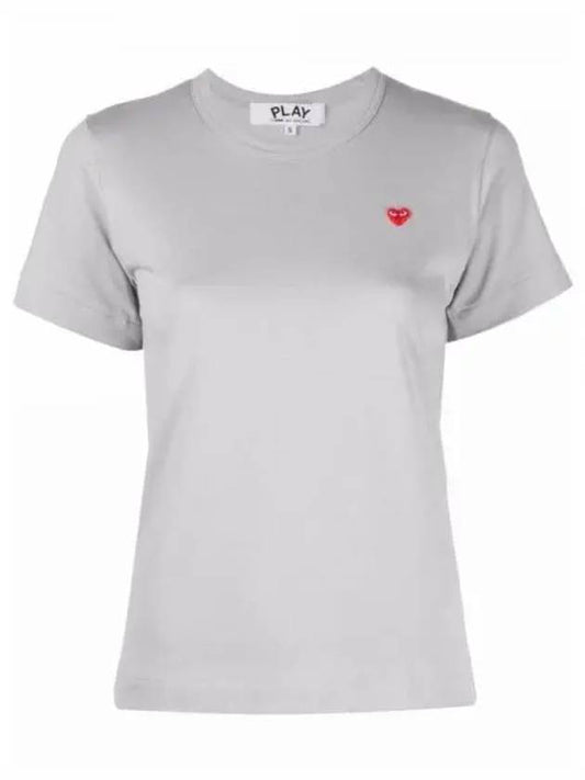 AZT3130513 P1T313 Red Heart Waffen Short Sleeve T Shirt - COMME DES GARCONS - BALAAN 1