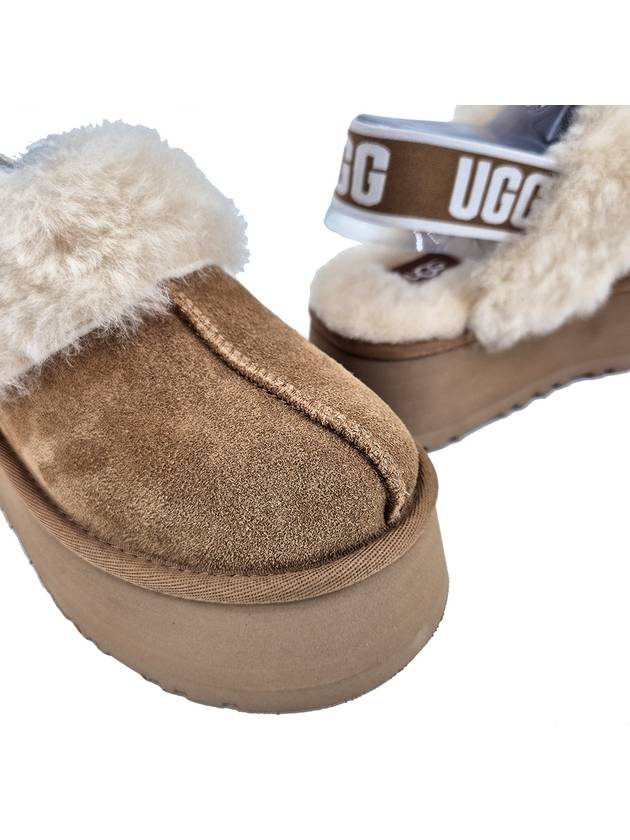 Funkette Platform Slippers Chestnut - UGG - BALAAN 4