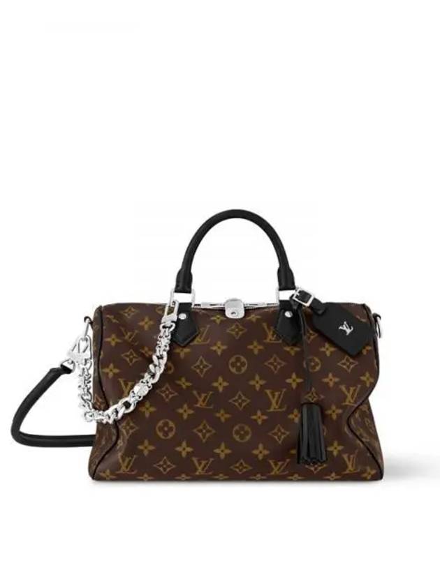 Shoulder Bag Cross Speedy Soft 30 Dark M12243 - LOUIS VUITTON - BALAAN 1