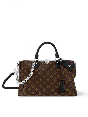 Shoulder Bag Cross Speedy Soft 30 Dark M12243 - LOUIS VUITTON - BALAAN 1