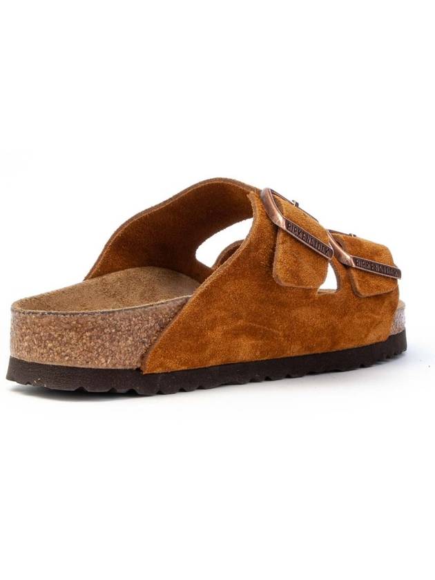 Arizona SFB Suede Slippers Mink - BIRKENSTOCK - BALAAN 6