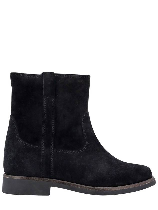 Susee Round Toe Middle Boots Black - ISABEL MARANT - BALAAN 6