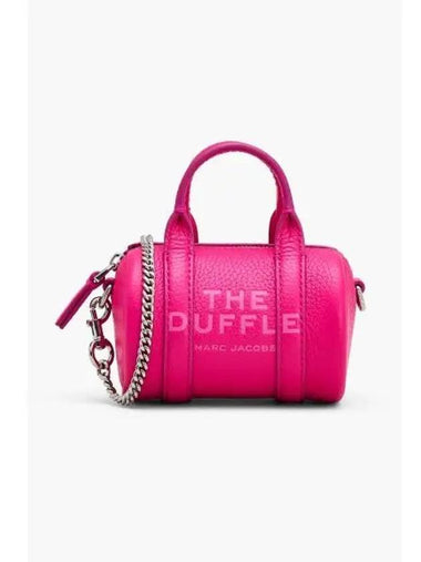 Leather The Nano Duffle Crossbody Hot Pink MBACA24007PIX - MARC JACOBS - BALAAN 1