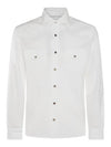 Cotton Long Sleeve Shirt White - BRUNELLO CUCINELLI - BALAAN 2