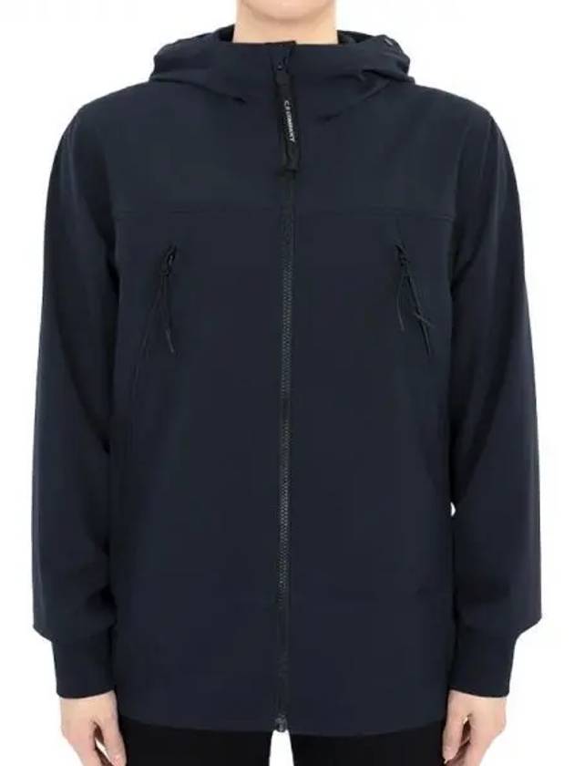 Shell-R Goggles Hooded Jacket Navy - CP COMPANY - BALAAN 2