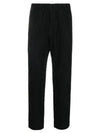 Pleated Straight Pants Black - ISSEY MIYAKE - BALAAN 2