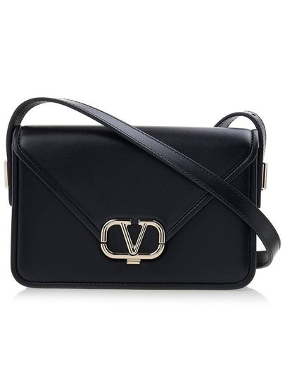 Garavani Letter Small Shoulder Bag Black - VALENTINO - BALAAN 2