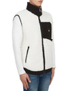 Saglek Fleece Vest White - MOOSE KNUCKLES - BALAAN 5