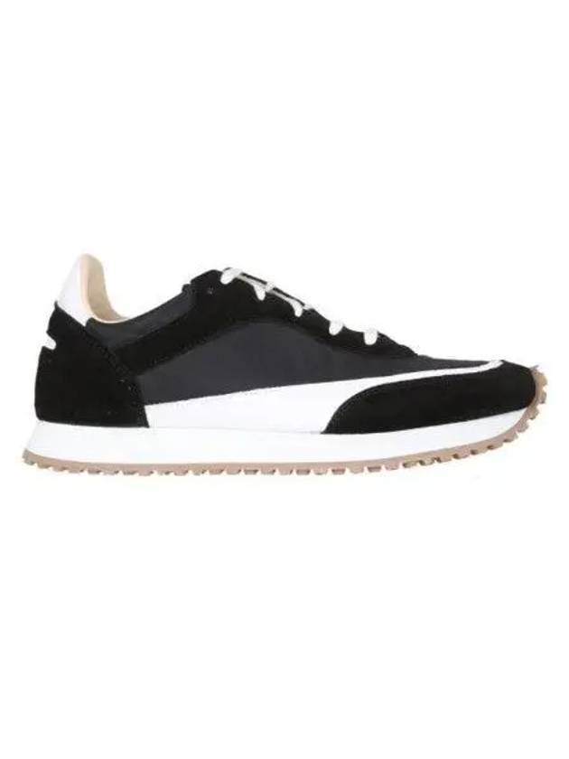 Tempo Lace up Low-Top Sneakers Black - SPALWART - BALAAN 1