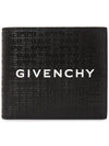 4G Calfskin Leather Half Wallet Black - GIVENCHY - BALAAN 2