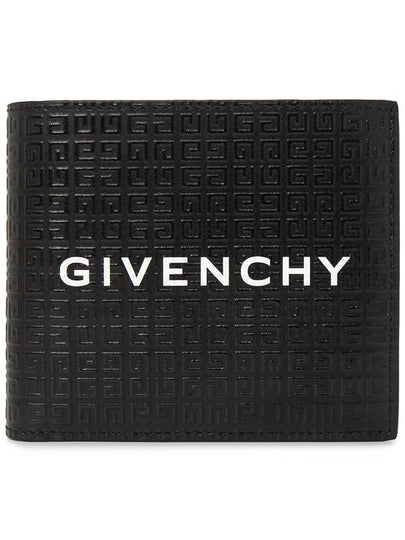 4G Calfskin Leather Half Wallet Black - GIVENCHY - BALAAN 2