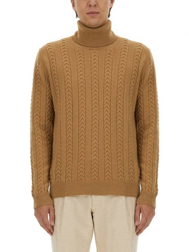 WOOL AND CASHMERE SWEATER - HUGO BOSS - BALAAN 1