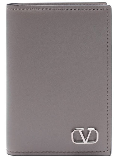 Men's V Logo Half Wallet - VALENTINO - BALAAN 1