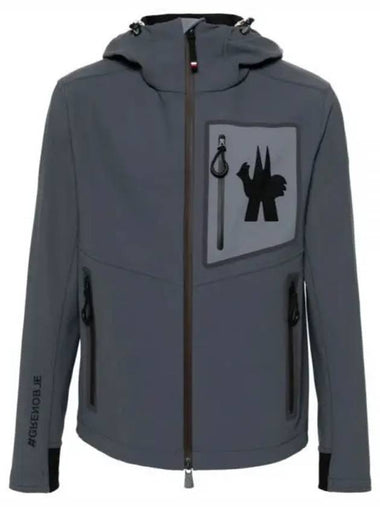 1A00011 597O1 921 Cormet Hooded Shell Jacket - MONCLER - BALAAN 1