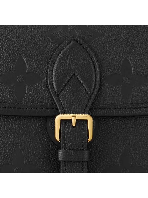 Diane Monogram Leather Shoulder Bag Black - LOUIS VUITTON - BALAAN 7