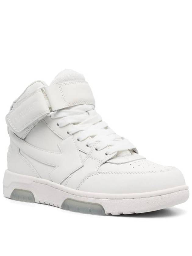 Out of Office Mid-Top Sneakers White - OFF WHITE - BALAAN 3