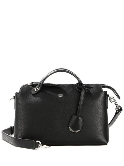 By The Way Boston Leather Medium Tote Bag Black - FENDI - BALAAN 2