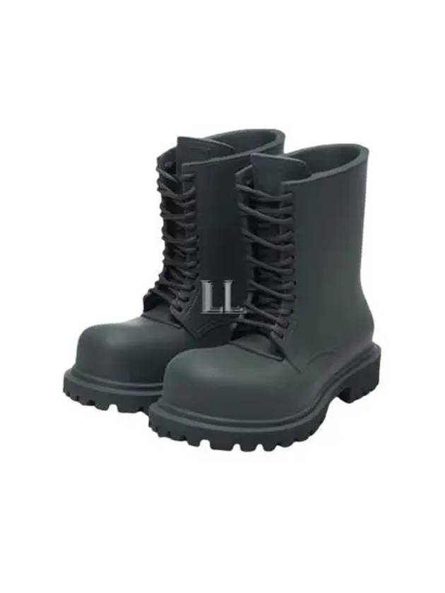 Men's Steroid Wolker Boots Dark Green - BALENCIAGA - BALAAN 2