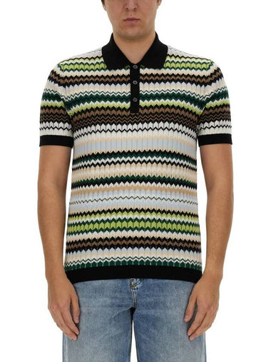 Missoni Cotton Polo - MISSONI - BALAAN 1