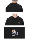 Dressed Fox Patch Classic Sweatshirt Black - MAISON KITSUNE - BALAAN 7
