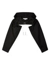 Hooded Bolero Black - COMME DES GARCONS - BALAAN 2