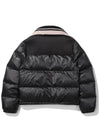 Hybrid smoking quilted down jacket BLACK WOMAN - MALBON GOLF - BALAAN 2