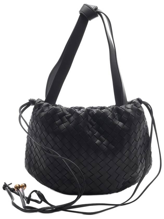 Intrecciato Bulb Tote Bag Black - BOTTEGA VENETA - BALAAN 5