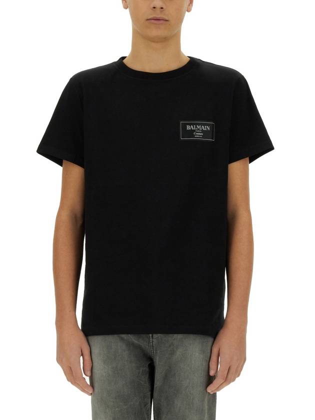 T-SHIRT WITH LOGO - BALMAIN - BALAAN 3