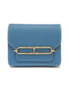 Women's Lulis Slim Belt Bag New Blue Jeans H082053CP - HERMES - BALAAN 1