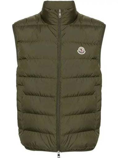 Control down vest olive green - MONCLER - BALAAN 1