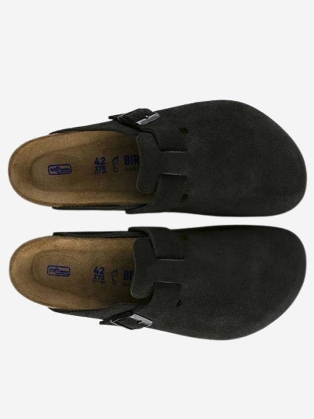 Boston Soft Footbed Slippers Black - BIRKENSTOCK - BALAAN 3