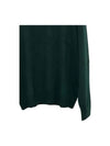 Fox Head Patch Classic Round Neck Knit Top Deep Green - MAISON KITSUNE - BALAAN 4