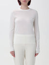 Regal Wool Crew Neck Knit Top New Ivory - THEORY - BALAAN 2