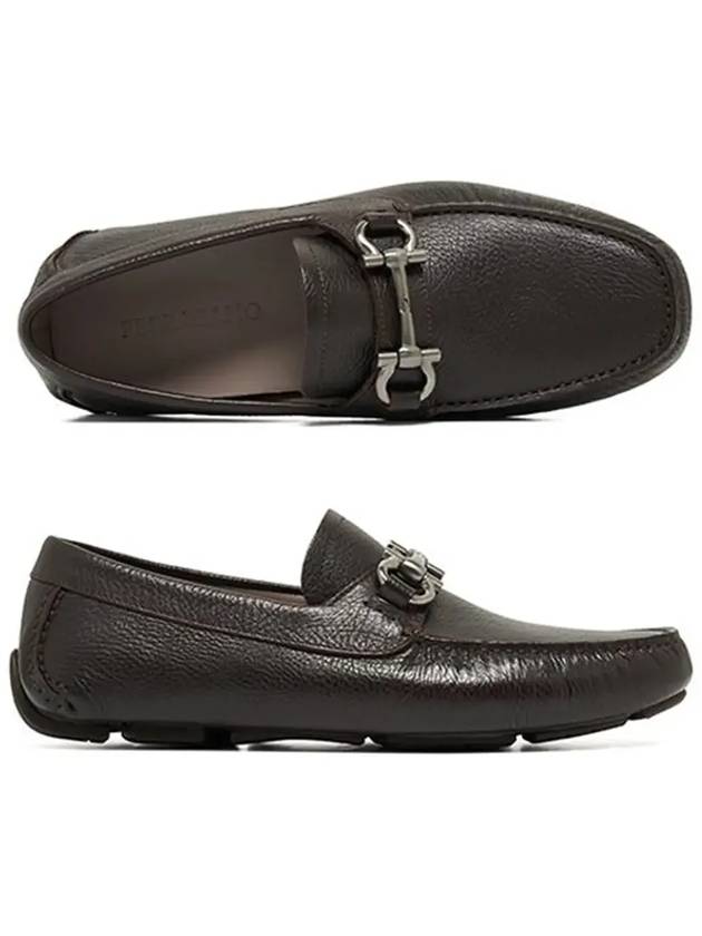 Gancini Ornament Driving Shoes Brown - SALVATORE FERRAGAMO - BALAAN 5