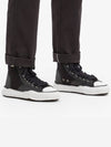 Yasuhiro Mihara Men s Black OG Sole Rubber Painting Canvas High Sneakers A08FW715 - MAISON MIHARA YASUHIRO - BALAAN 3