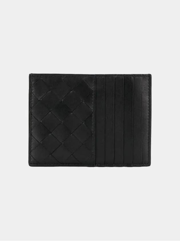 Intrecciato Card Wallet Black - BOTTEGA VENETA - BALAAN 2