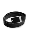 Plate Buckle Saffiano Leather Belt Black - MONTBLANC - BALAAN 4