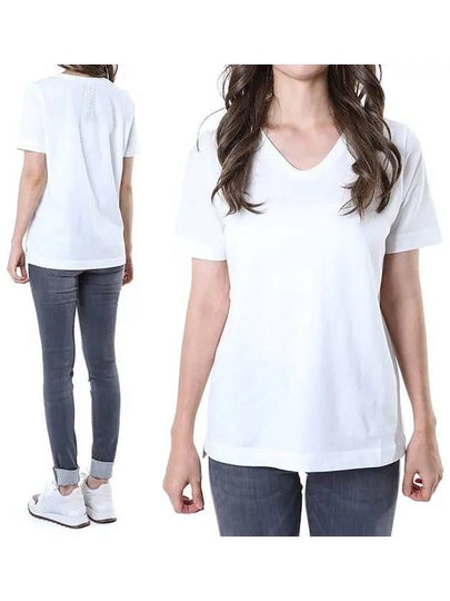 Women's Quito Short Sleeve T-Shirt White - MAX MARA - BALAAN 2