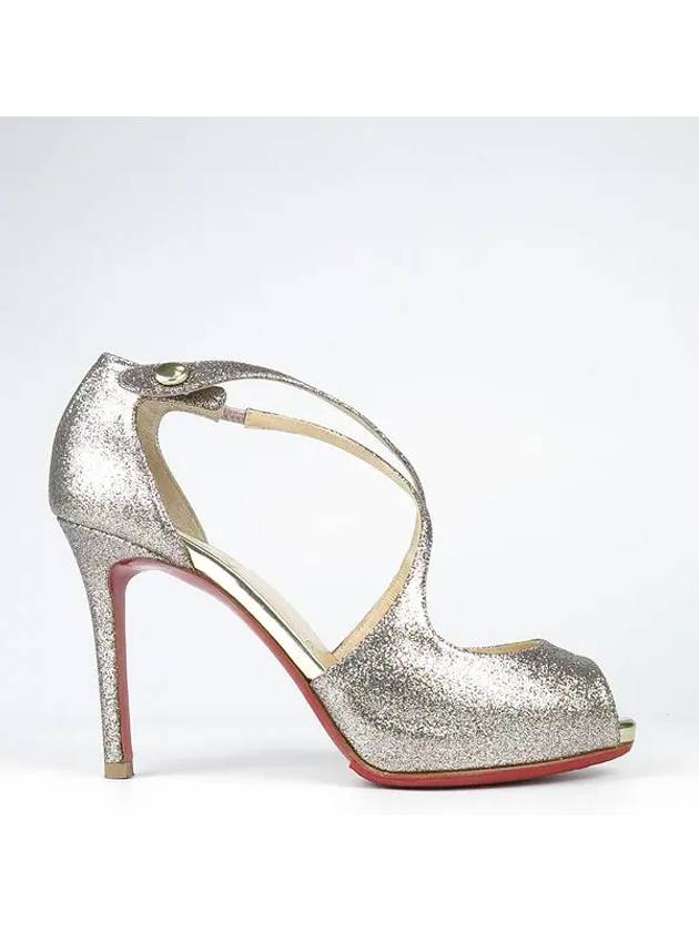 Smith Market Silver Shoes Women s - CHRISTIAN LOUBOUTIN - BALAAN 4