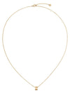 Coco Crush Quilted Motif 18K Necklace Gold - CHANEL - BALAAN 3