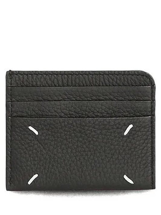 Four Stitch Card Wallet Black - MAISON MARGIELA - BALAAN 2